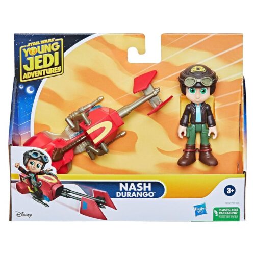 Figura Star Wars Young Jedi Nash Durango con vehículo de Hasbro F8010