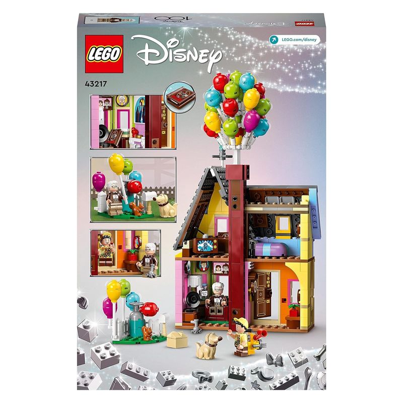 LEGO 43217 Disney100 aniversario Up casa de Carl con figura Russel y Dug - Imagen 2