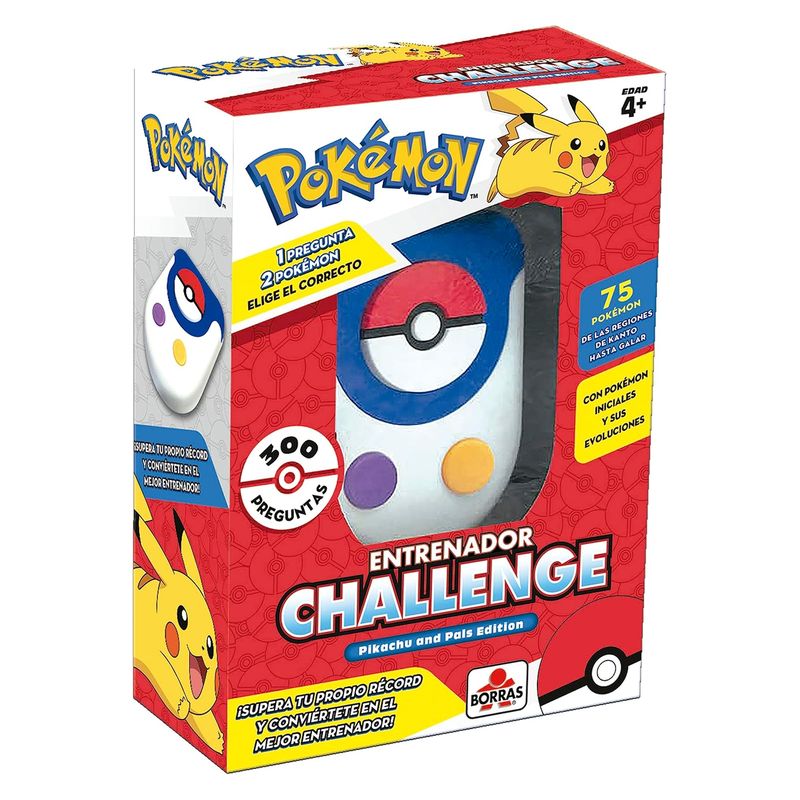 Juego de preguntas Entrenador Challenge Pokémon 19828 EDUCA BORRA - Imagen 3