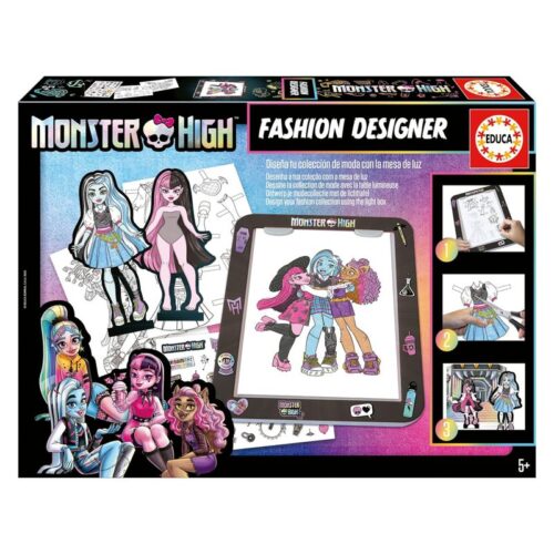 Juego de manualidades Fashion Designer Monster High Educa Borras 19826