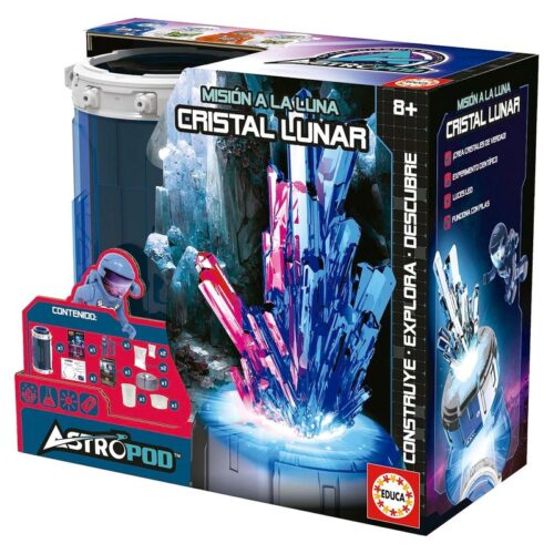 Juego educativo misión crea tu propio cristal lunar de Educa 41345