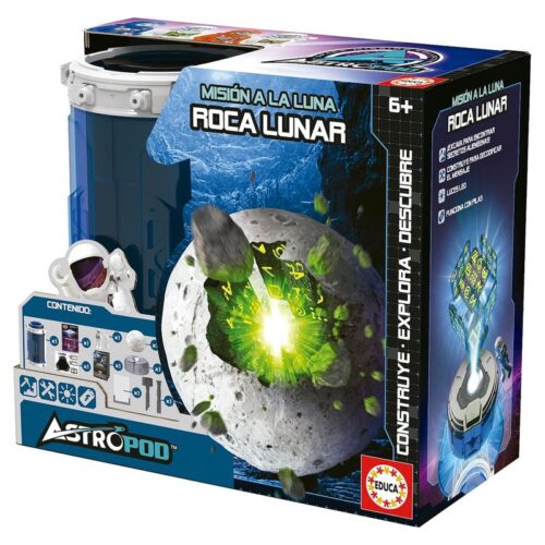Juego de construcción misión crea tu propia roca lunar de Educa 41346