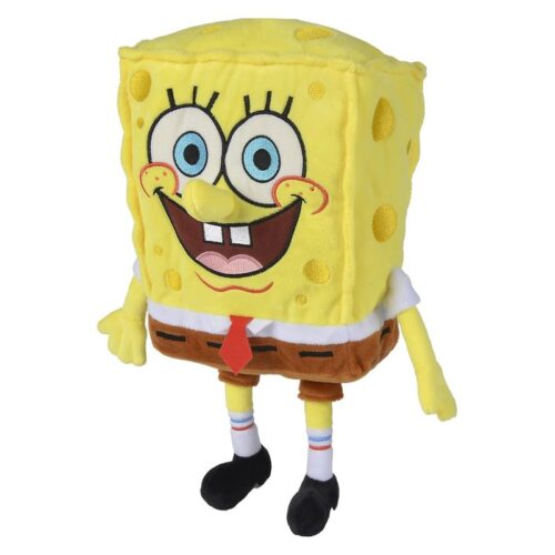 Peluche Bob Esponja 35cm suave relleno 100% reciclado 109491000 SIMBA