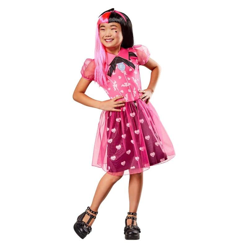 Disfraz infantil Dracolaura Classic Monster High talla 7-8 años Rubies