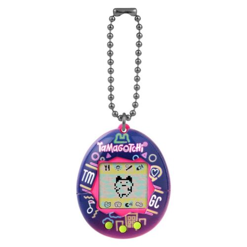 Mascota virtual Tamagotchi edición luces de neón morado 42974s42800 BANDAI