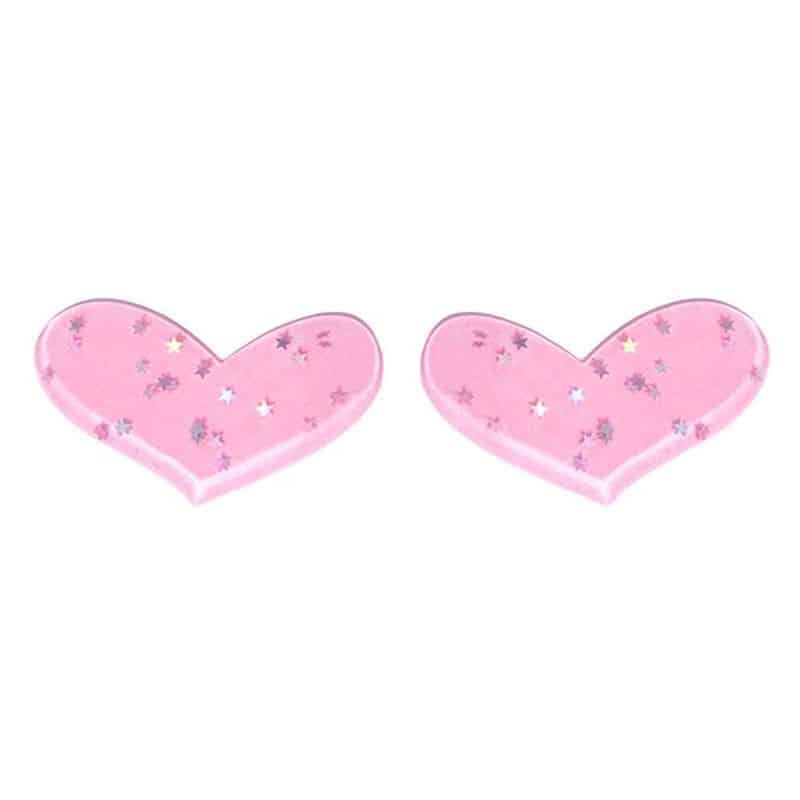 Barbie Princess parches de corazón rosa con hidrogel para ojos 1162