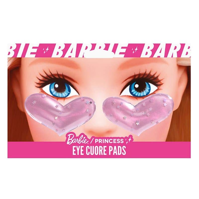 Barbie Princess parches de corazón rosa con hidrogel para ojos 1162 - Imagen 2