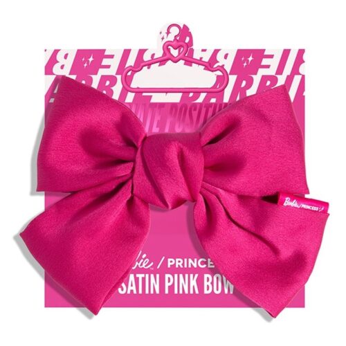 Barbie Princess Maxi lazo satén color rosa accesorio de cabello 1544
