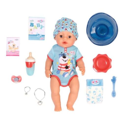 Muñeco bebé Baby Born Magic niño 43cm con accesorios azul 836507 ZAPF