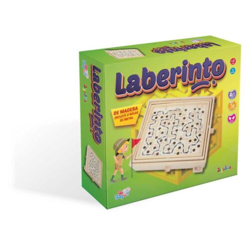 El Laberinto juego de mesa familiar con tablero de madera