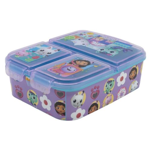 Sandwichera infantil con 3 compartimentos de la casa de Gabby Stor 21220
