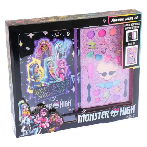 Agenda Make Up Monster High con kit de maquillaje para niños Nice 37001