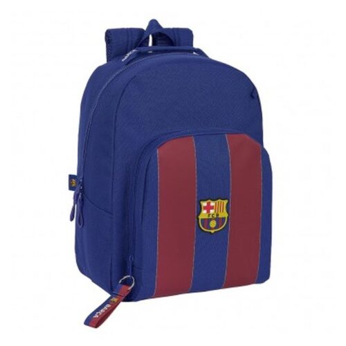 Mochila con doble cremallera FC Barcelona inspirado en primera equipación
