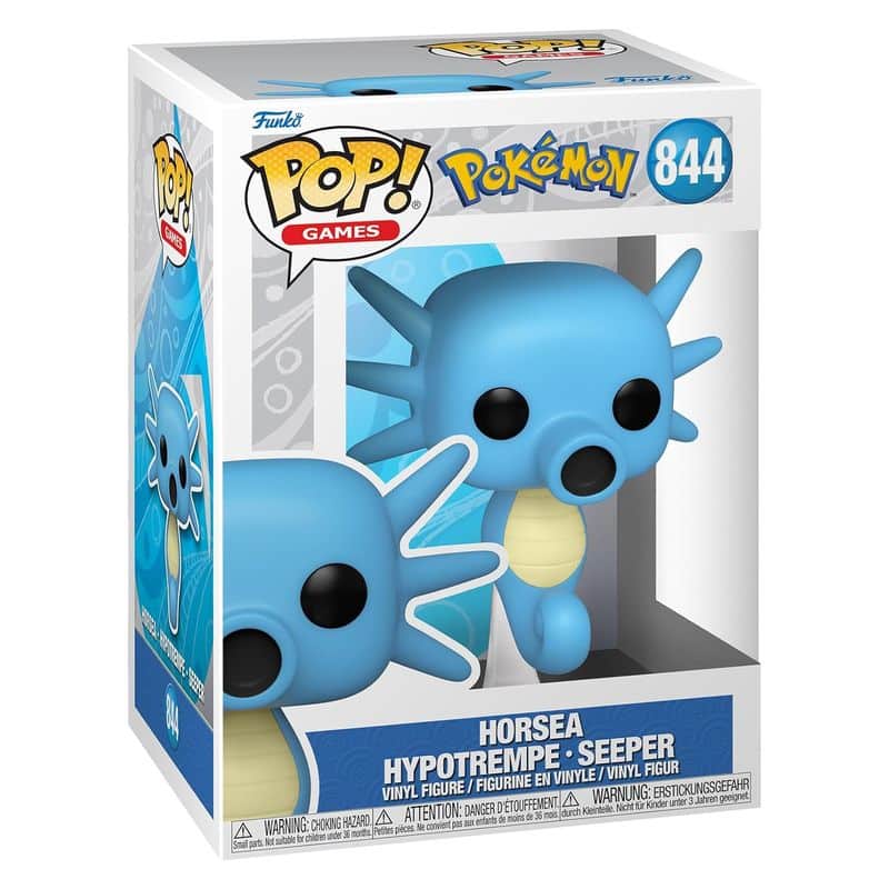 Funko POP! Games 844 Pokémon Horsea de tipo agua primera generación - Imagen 2