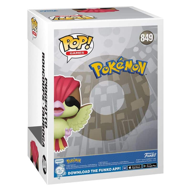 Funko POP! Games 849 Pokémon Pidgeotto tipo volador primera generación - Imagen 3