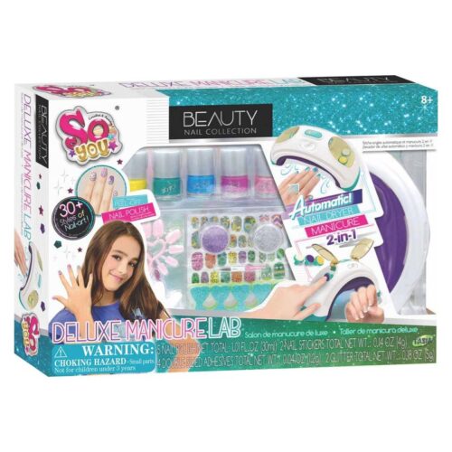 Set manicura deluxe infantil para personalizar tus uñas con estilo