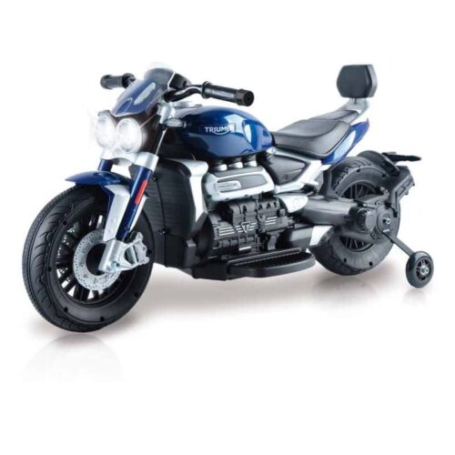 Moto eléctrica de batería modelo Triumph Rocket 3gt 12V para niños
