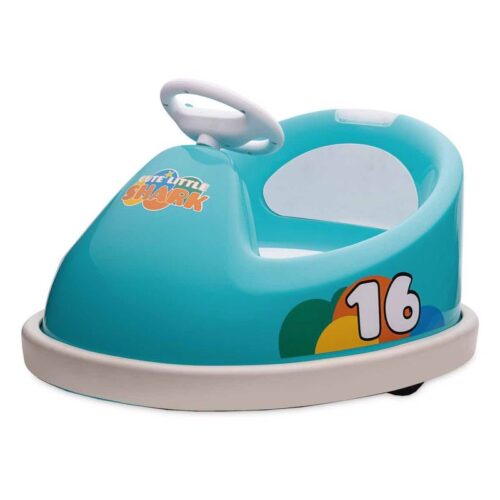 Coche de choque 6V radiocontrol con volante infantil para niños