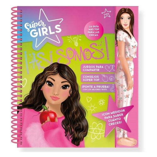 Libro Súper Girls Así somos para saber cúanto creces SGL006 IMAGILAND