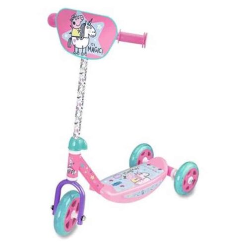 Patinete infantil tres ruedas Peppa Pig mi primer patinete 28696 MONDO
