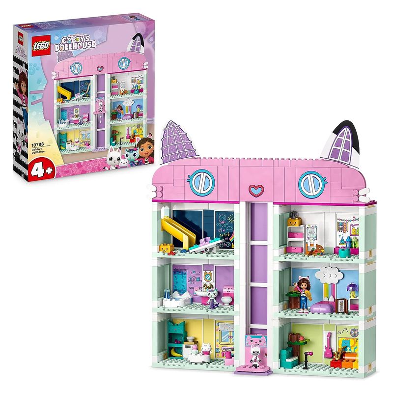 LEGO 10788 La Casa de Muñecas de Gabby con figuras y accesorios incluidos