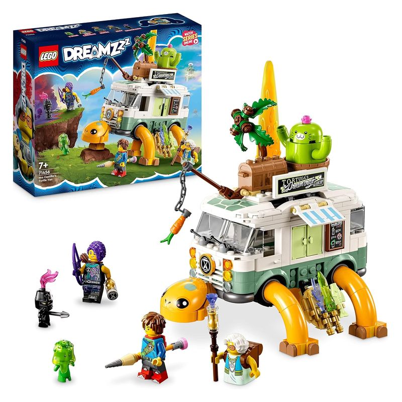 LEGO 71456 Dreamzzz furgoneta tortuga Sra Castillo 2 en 1 Mateo y Zoey
