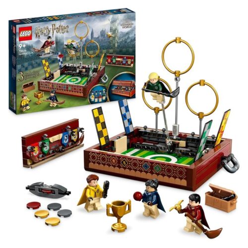 LEGO 76416 Harry Potter Quidditch tres juegos con personajes incluidos