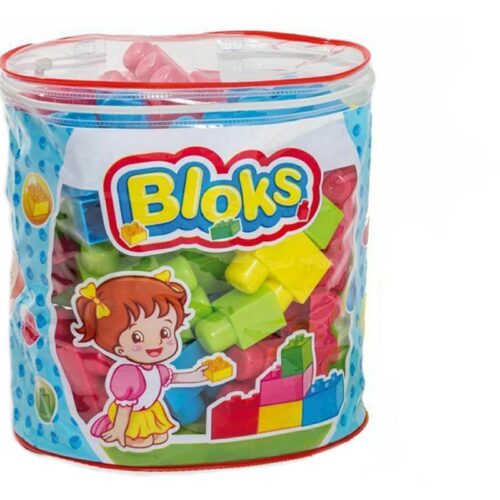 Bloques construcción infantil Bloks con 12 piezas multicolor Apel 11503