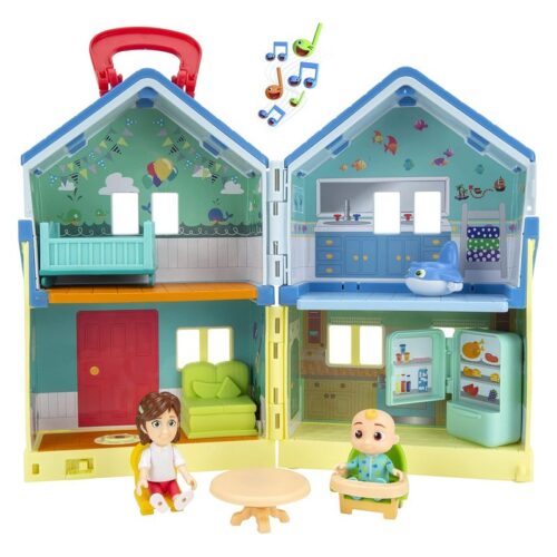 Casa familiar Deluxe CoComelon con música, figuras y sonidos CMW0153