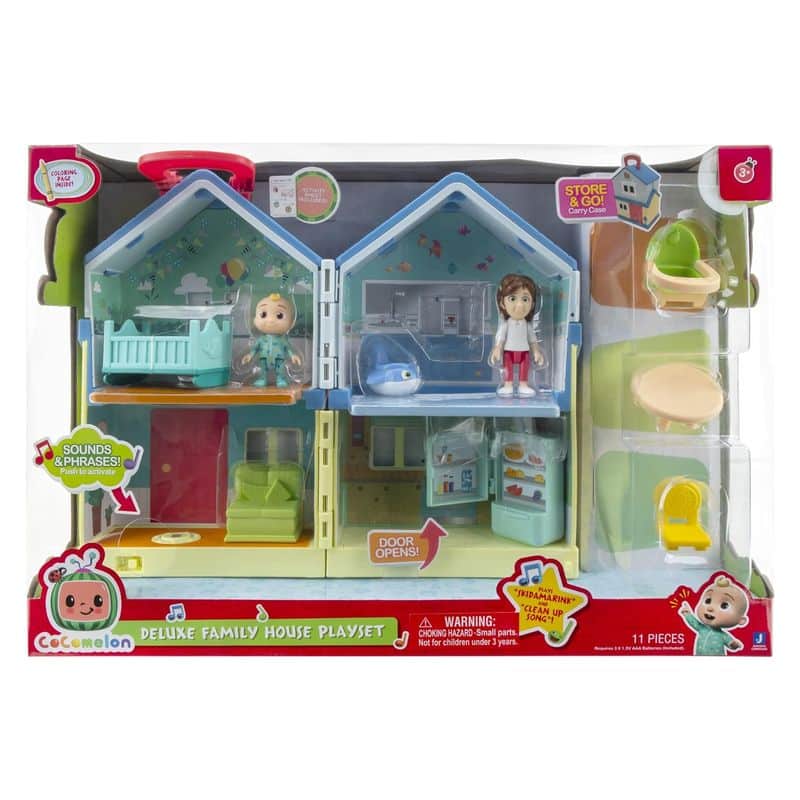 Casa familiar Deluxe CoComelon con música, figuras y sonidos CMW0153 - Imagen 2