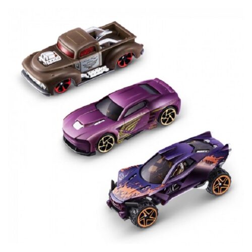 Mini coches juguete de metal con tres diseños diferentes 67100 ZURU INT