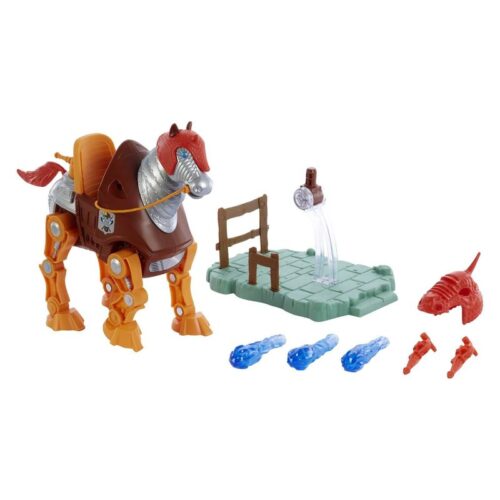 Caballo Stridor Masters del Universo 17cm con accesorios incluidos HDT26 MATTEL