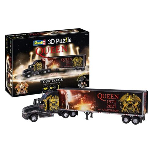 Puzzle 3D camión Tour de la banda Queen 50 aniversario 58cm 230 REVELL