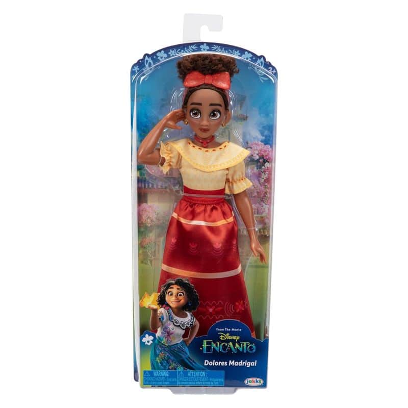 Muñeca Disney Encanto Dolores Madrigal con zapatos y accesorios 22615 JAKKS - Imagen 3