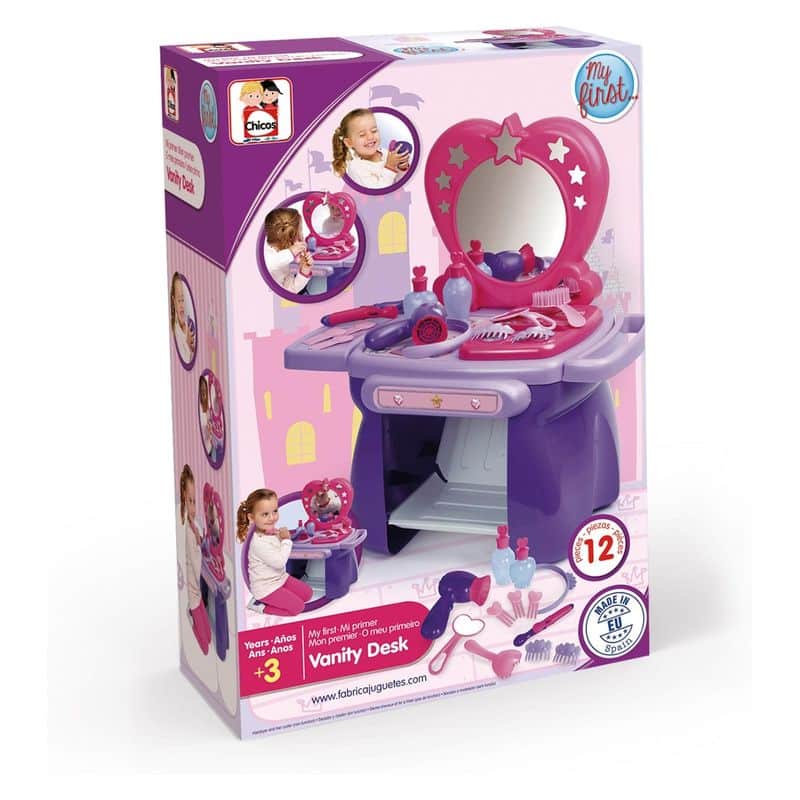 Lively Princess Mi primer tocador infantil con espejo y accesorios 84208 - Imagen 3