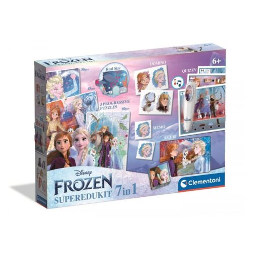 Kit de juegos infantil Disney Frozen con siete juegos en uno 18112