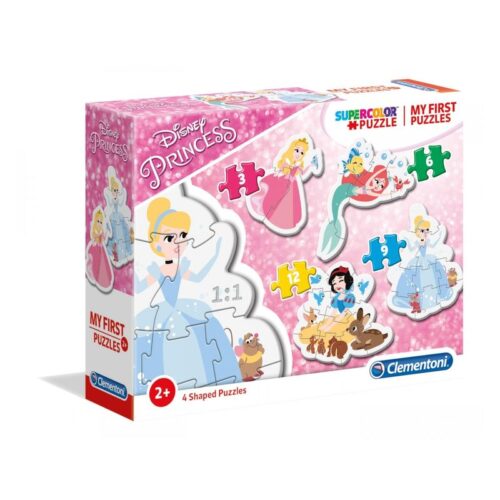 Mi Primer Puzzle de Princesas de 3,6,9,12 Piezas. Clementoni 20813