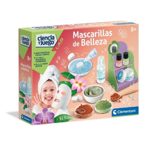 Juego de Ciencia Mascarillas de Belleza de Clementoni