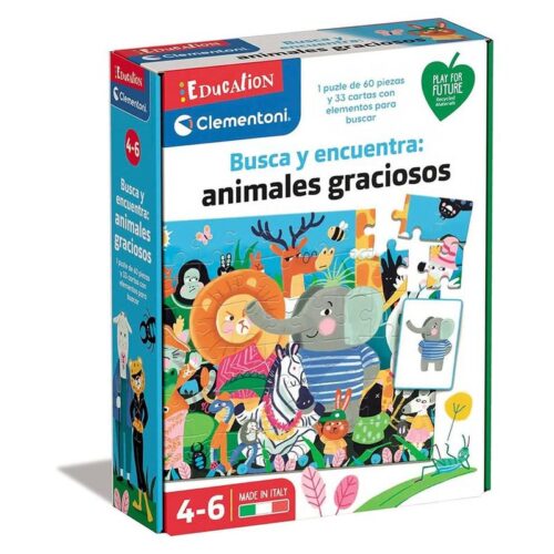 EDUCAT BUSCA ANIMALES GRACIOSOS 55453 <V