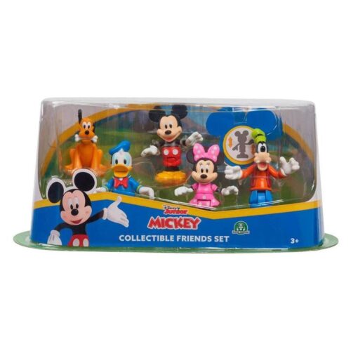 Pack de 5 figuras Disney de 8 cm articuladas con Mickey Mouse y amigos
