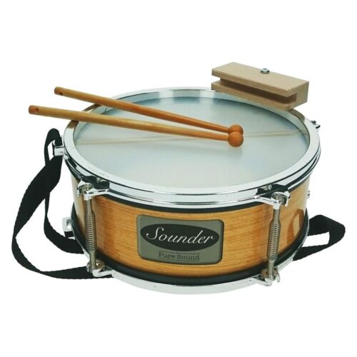 Tambor con caja china infantil con palillero de Claudio Reig de 25 cm