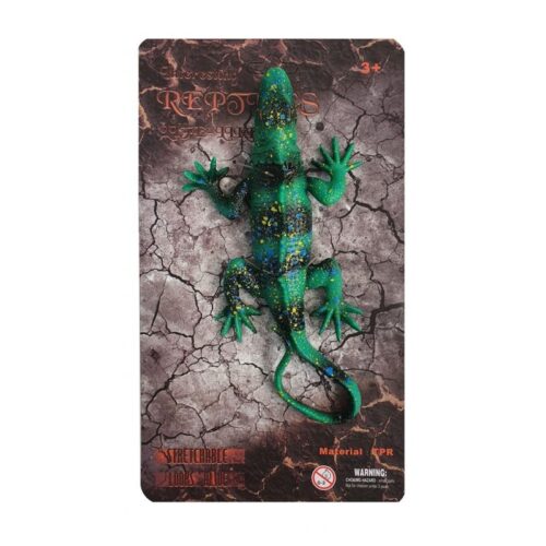 Muñeco de dragón crestado estirable de Interesting Reptiles de Comansi