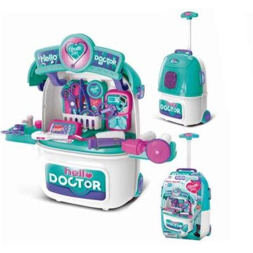 Mochila consulta médica Hello Doctor con instrumental 22-222