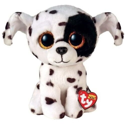 Peluches Beanie Boo modelo Dálmata Luther de 15 cm