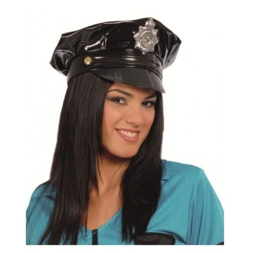 GORRA POLICIA DE VINILO C/ PLACA 13083 <