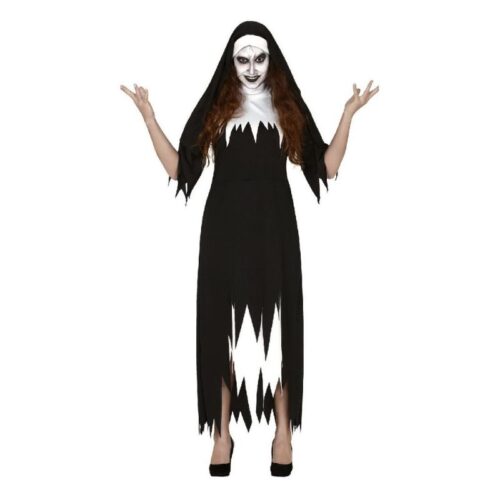 Disfraz de mujer para Halloween modelo monja zombie talla L