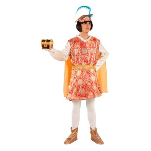 Disfraz adulto Paje Real Melchor. Talla 52