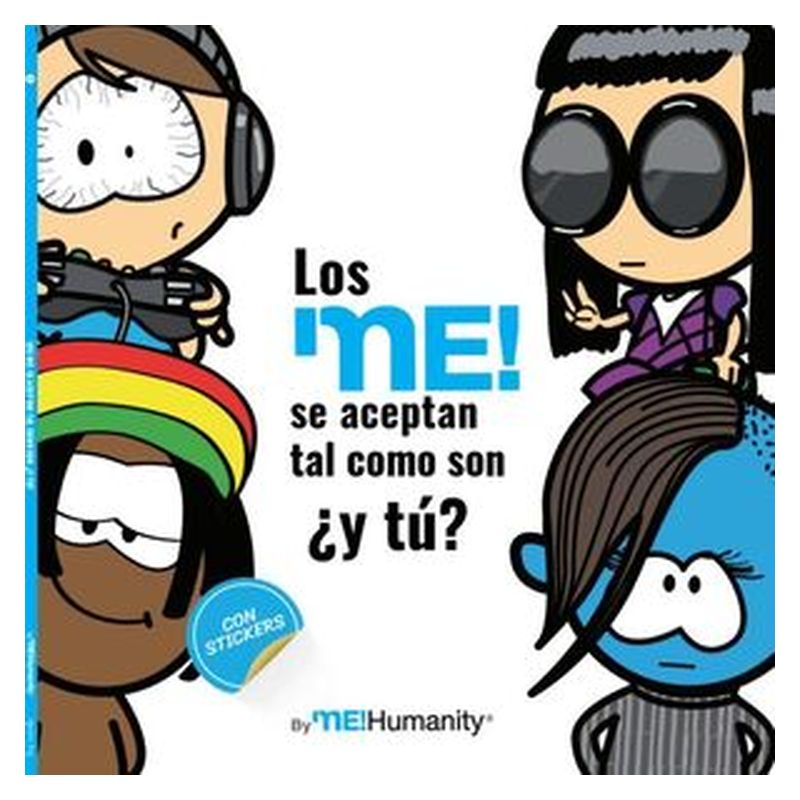 Libro infantil Los me’ se aceptan tal y como son ¿y tú?: Autoestima