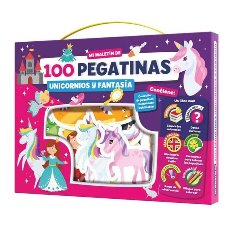 MALETIN FANTASIA 100 PEGATINAS PTC017 <