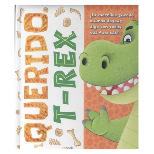 LIBRO QUERIDA MASC. T-REX EDI0167-3 <